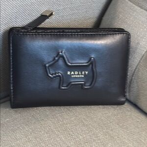 Radley London Black Medium Bi-Fold Wallet